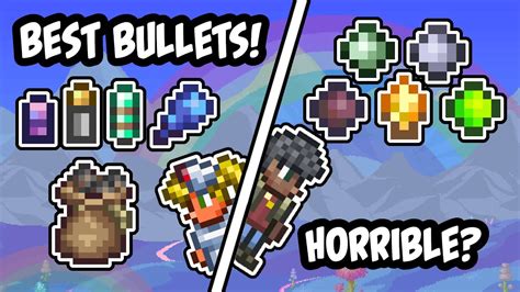 Exploding bullets are better for crowd control and events cuz aoe, but that&39;s it. . Terraria bullets